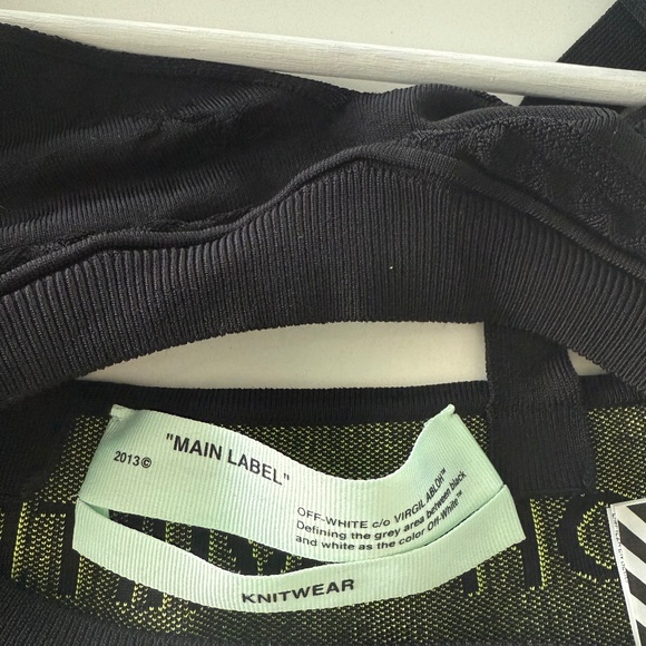 Off-White Virgil Abloh - Authentic bralette - Picture 3 of 3